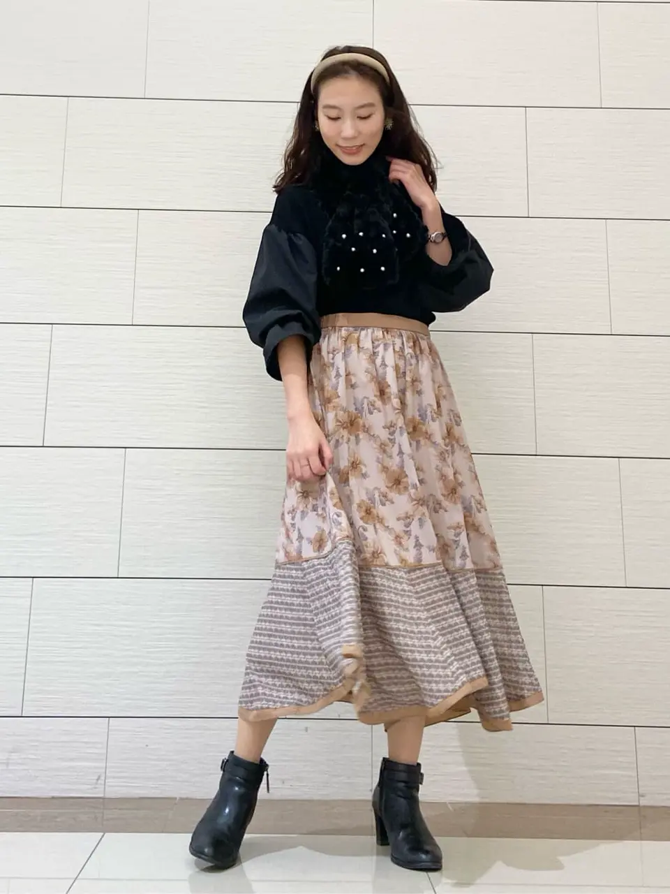  スタッフ コーディネート画像