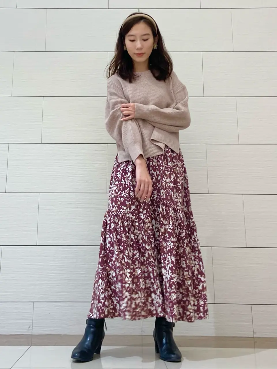  スタッフ コーディネート画像