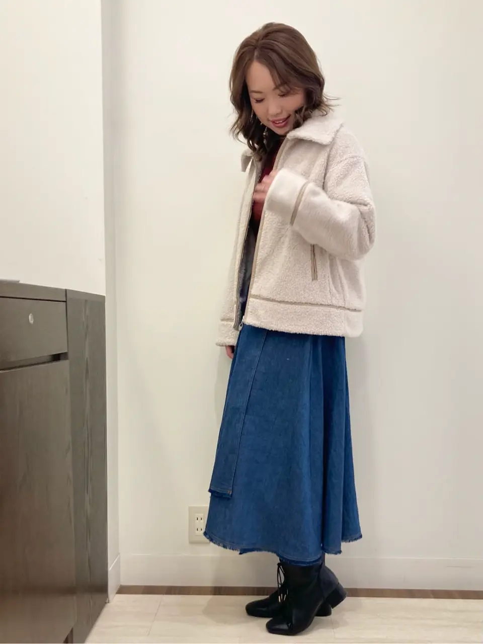 Feroux スタッフ コーディネート画像