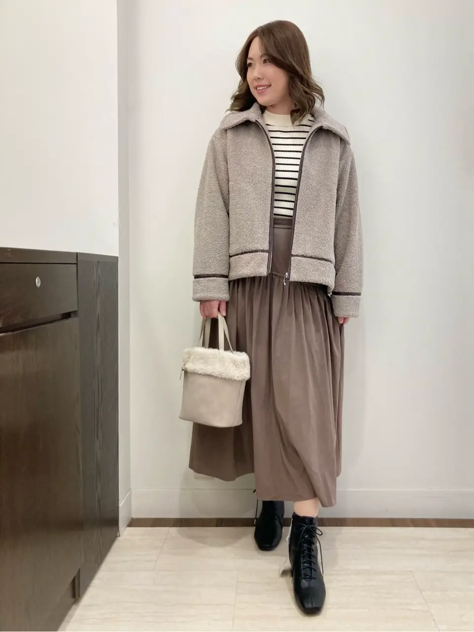 Feroux スタッフ コーディネート画像