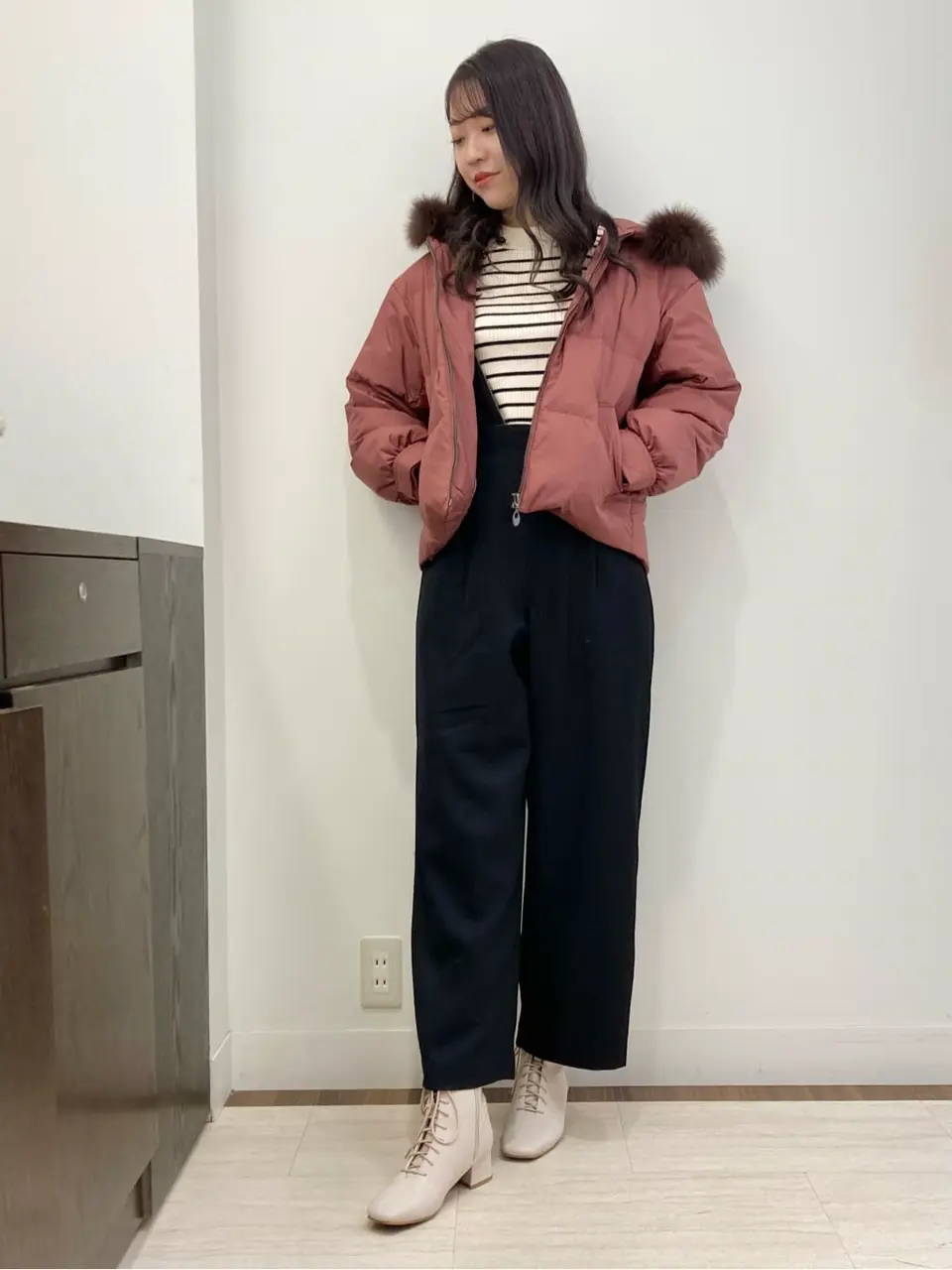 Feroux スタッフ コーディネート画像