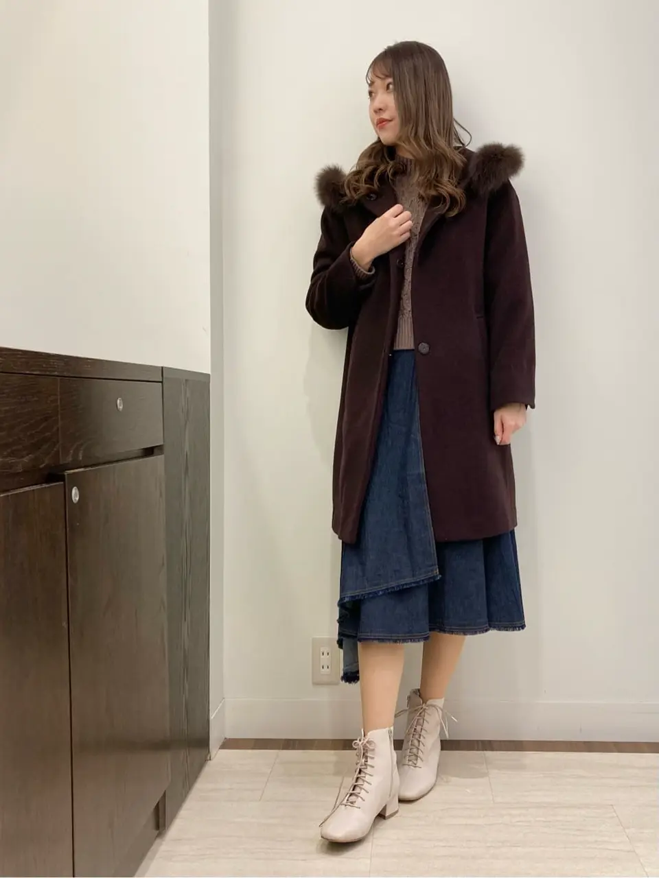 Feroux スタッフ コーディネート画像