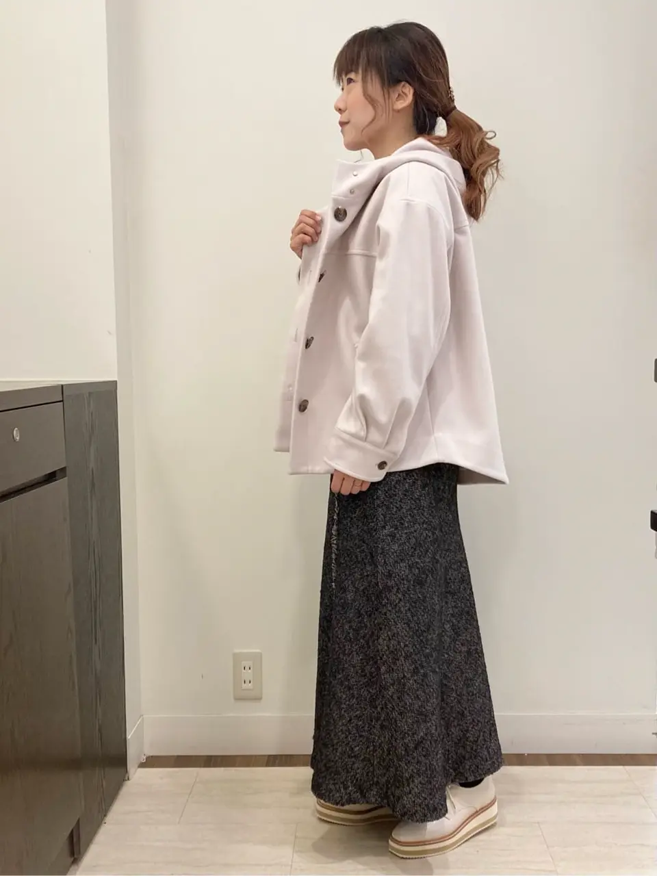 Feroux スタッフ コーディネート画像