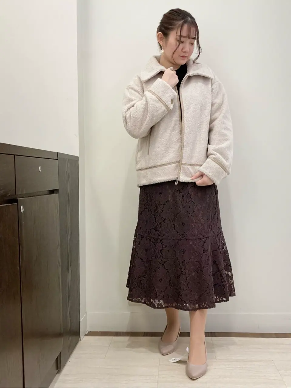 Feroux スタッフ コーディネート画像