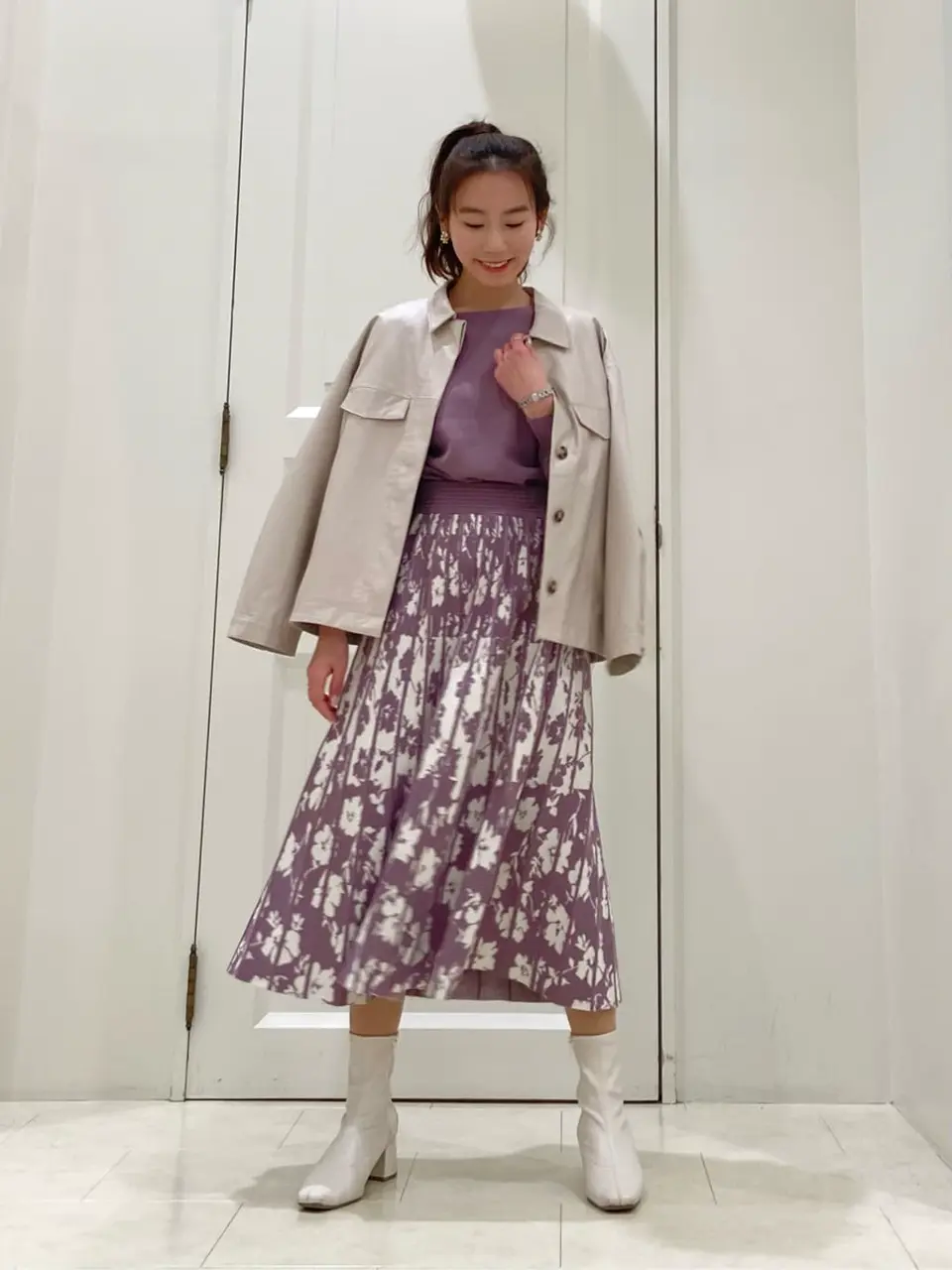  スタッフ コーディネート画像