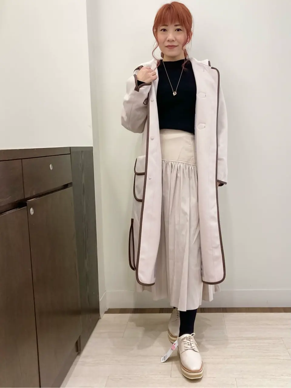 Feroux スタッフ コーディネート画像