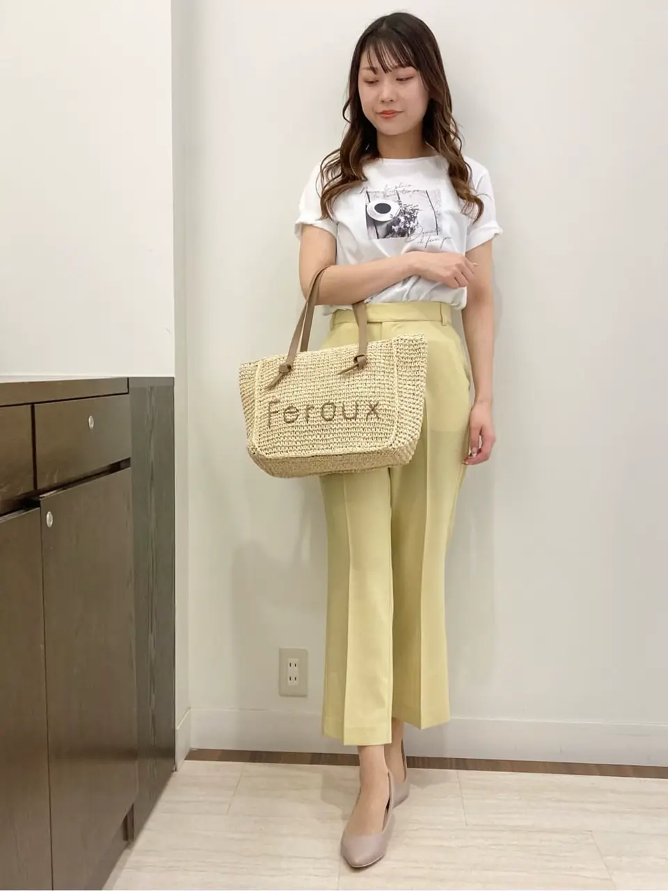 Feroux スタッフ コーディネート画像