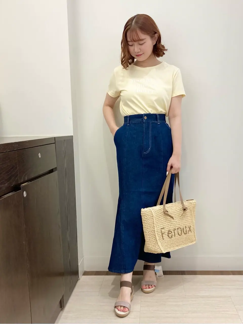 Feroux スタッフ コーディネート画像