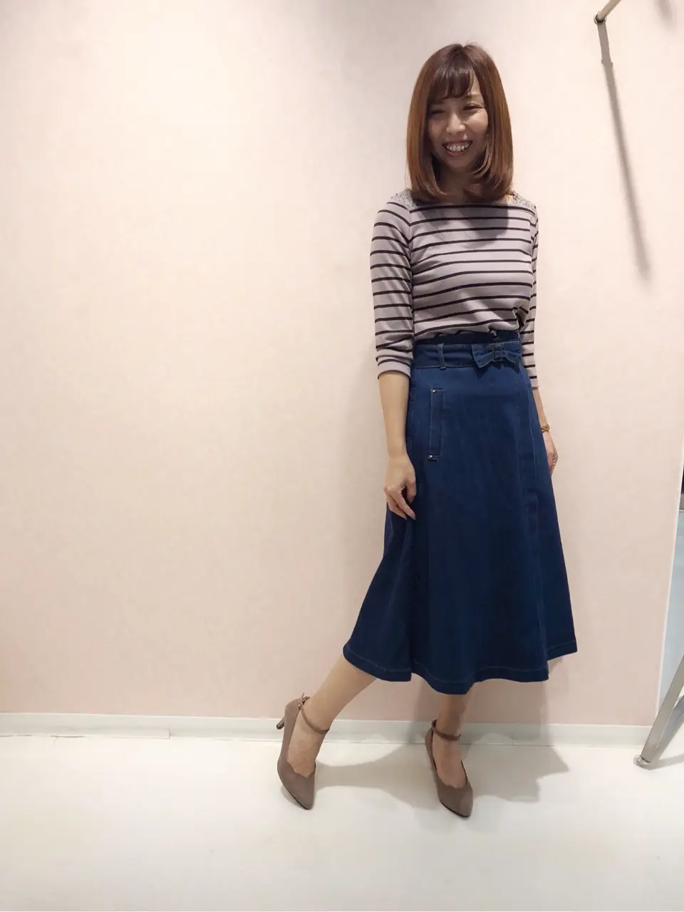  スタッフ コーディネート画像