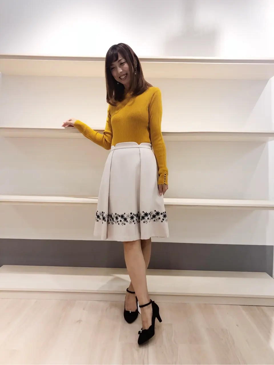  スタッフ コーディネート画像