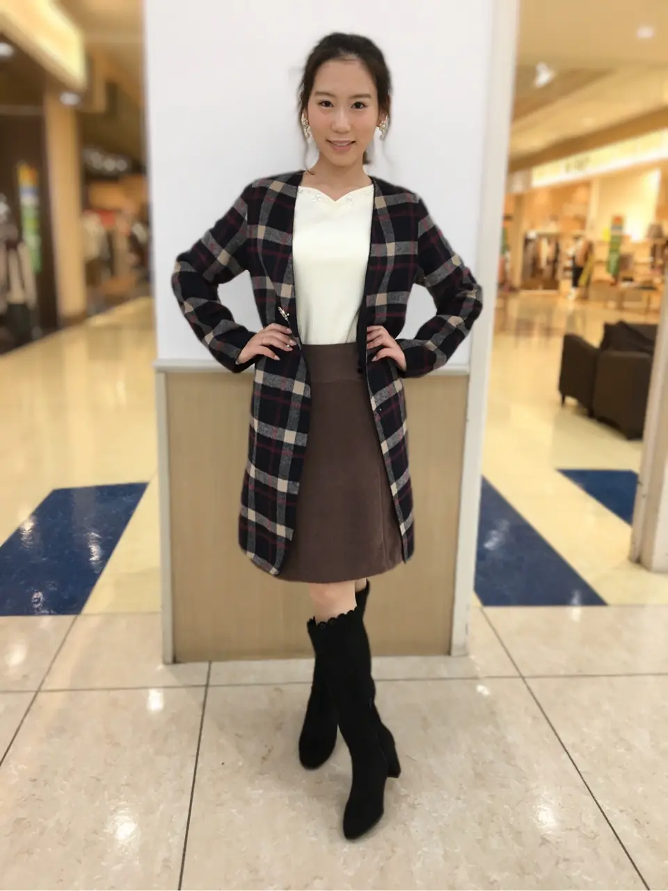  スタッフ コーディネート画像