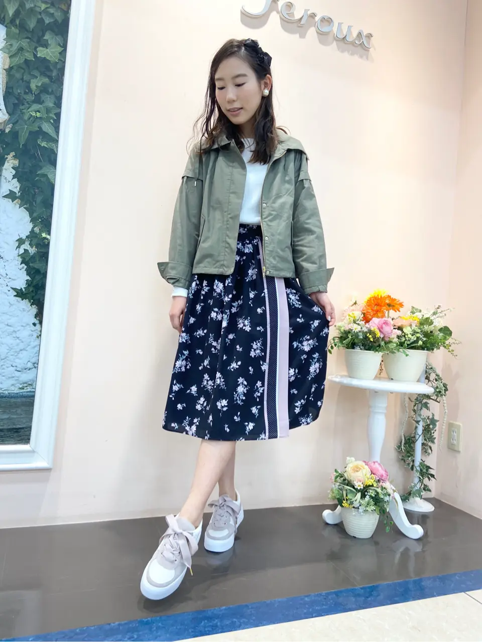  スタッフ コーディネート画像