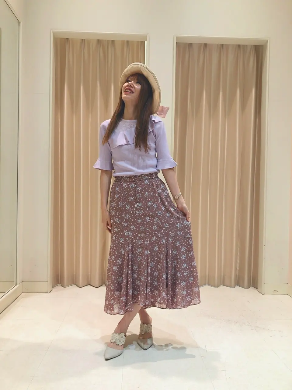  スタッフ コーディネート画像