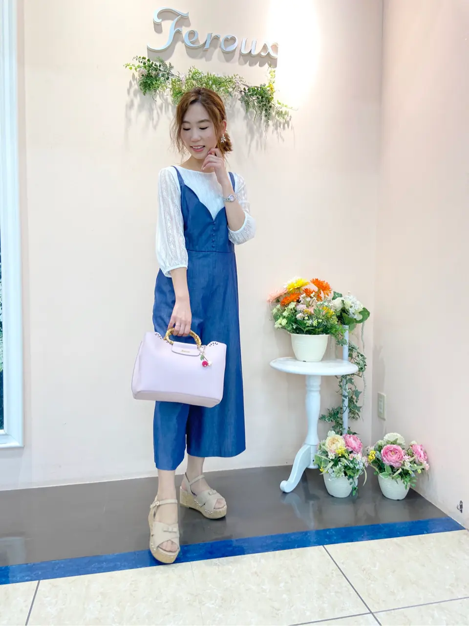 Feroux スタッフ コーディネート画像