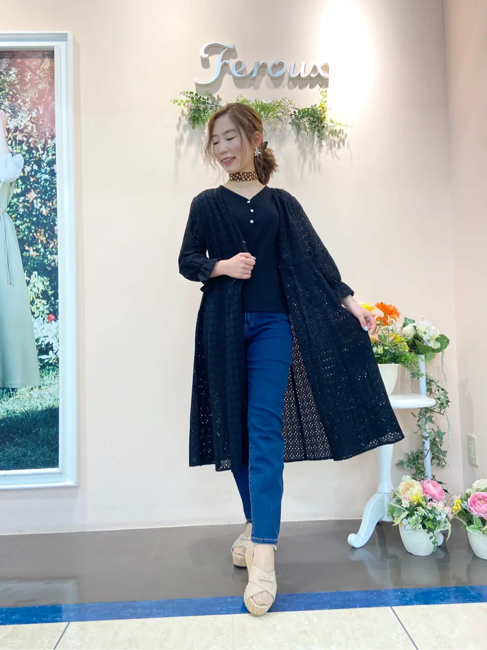 Feroux スタッフ コーディネート画像