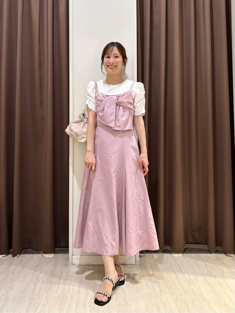 G8860*オンワード☆極上アンゴラ☆ファー☆ポンチョ☆ケープコート☆赤レッド. 10003585_10.jpg