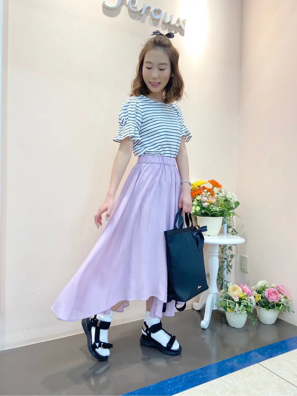  スタッフ コーディネート画像