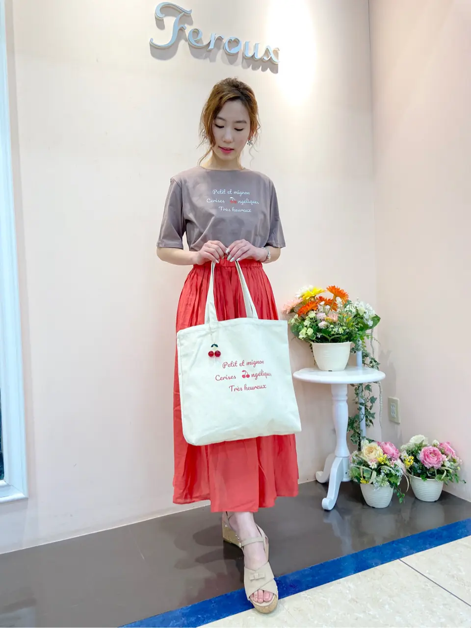  スタッフ コーディネート画像