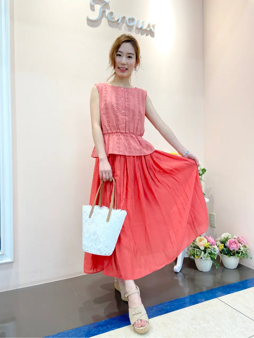 Feroux スタッフ コーディネート画像