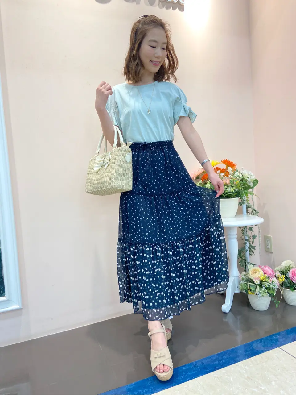  スタッフ コーディネート画像