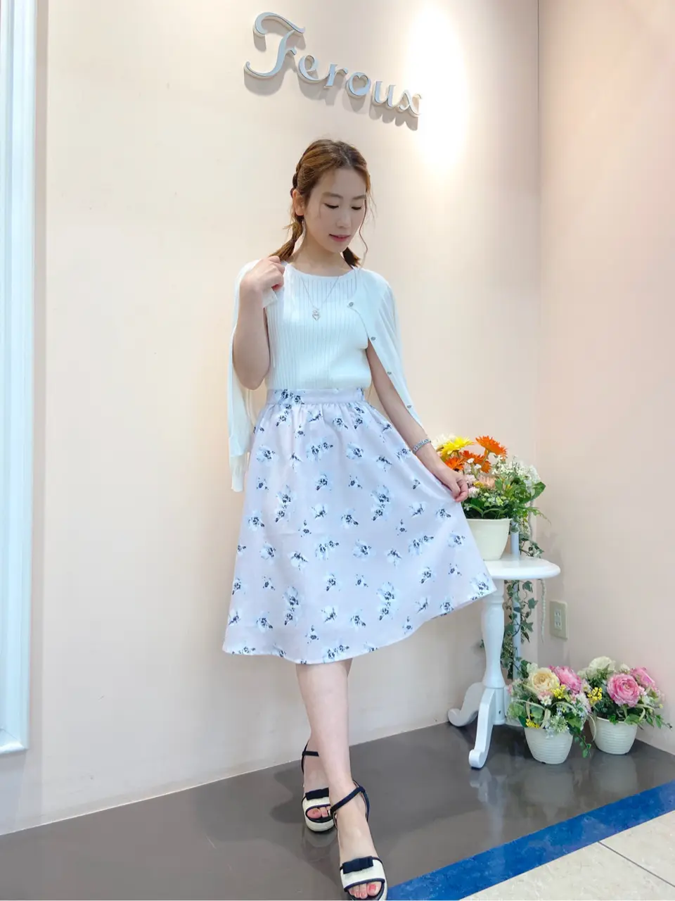  スタッフ コーディネート画像