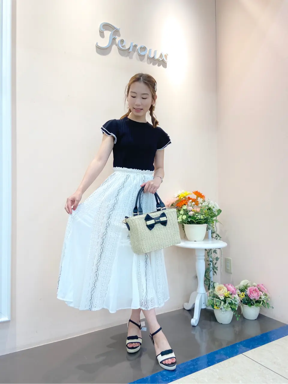 Feroux スタッフ コーディネート画像