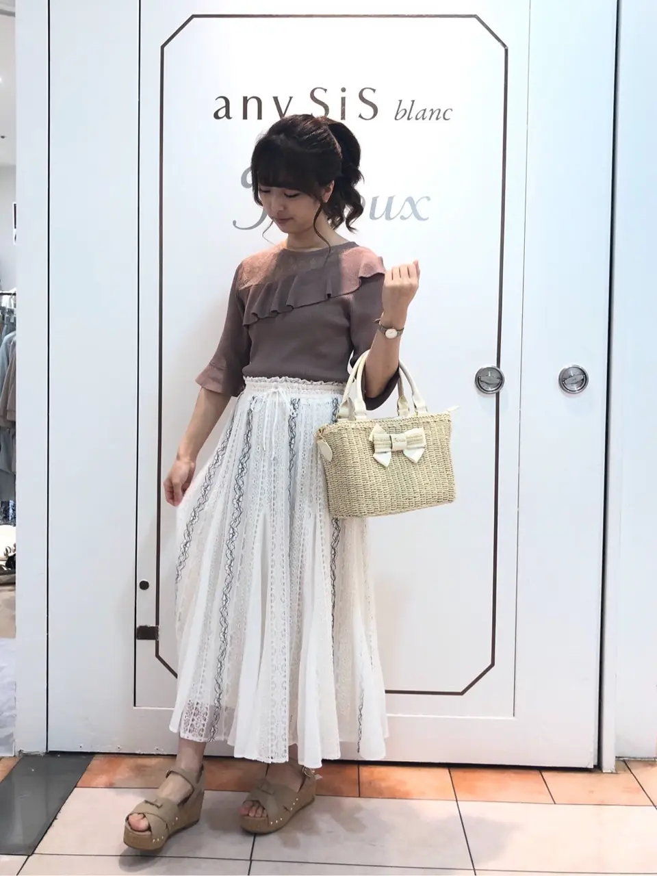 Feroux スタッフ コーディネート画像