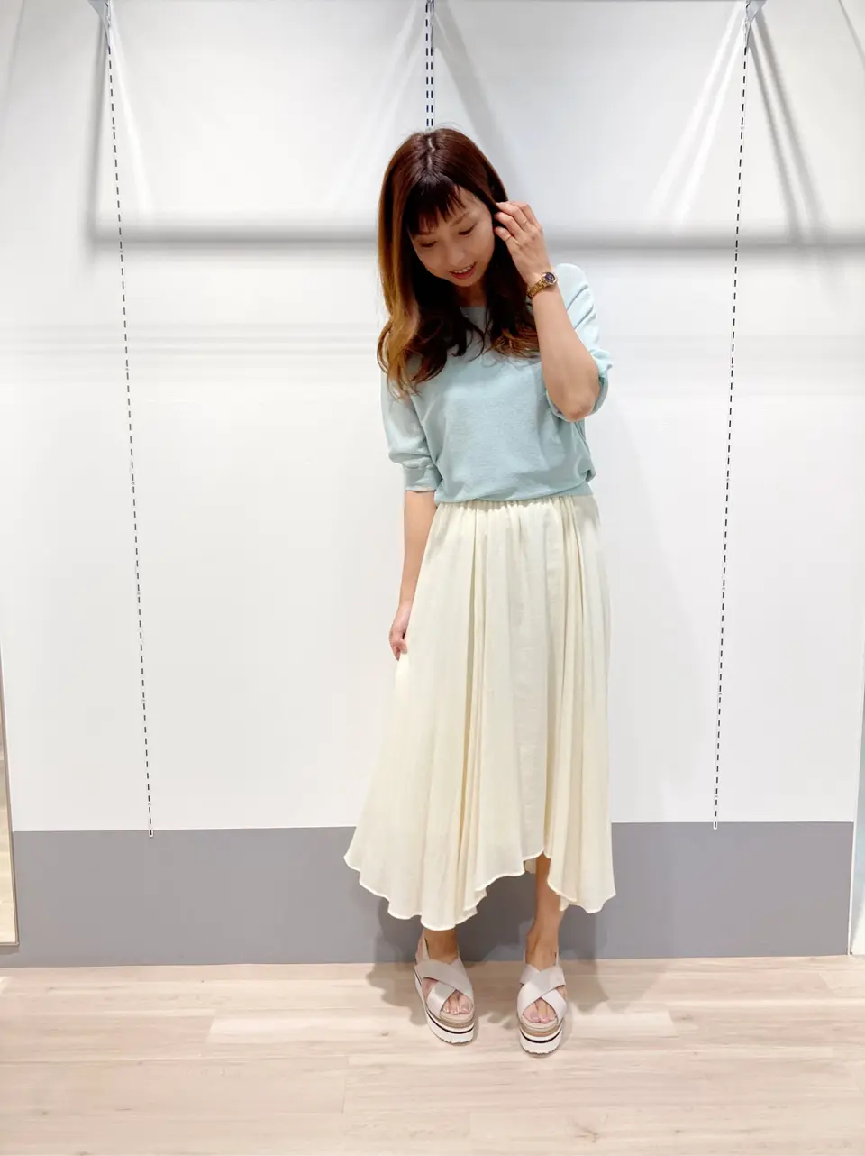  スタッフ コーディネート画像