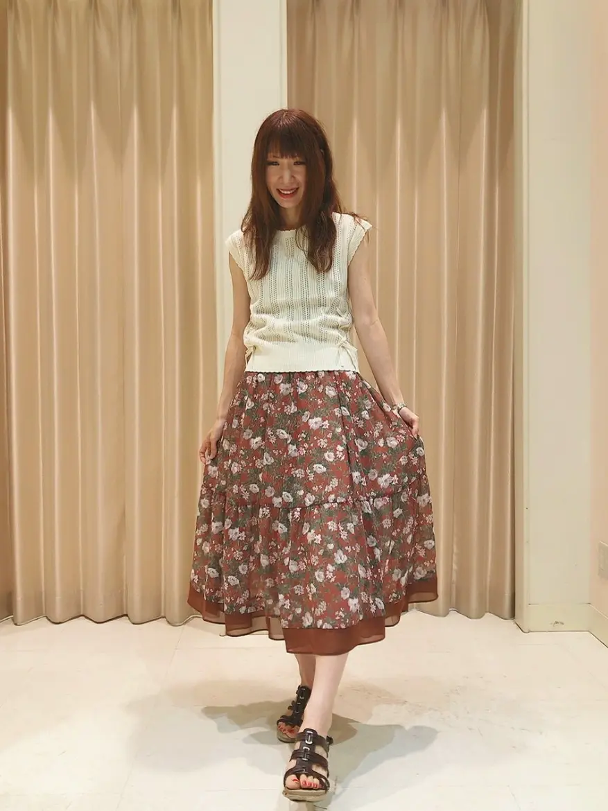  スタッフ コーディネート画像