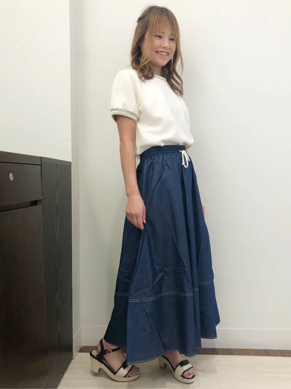 Feroux スタッフ コーディネート画像