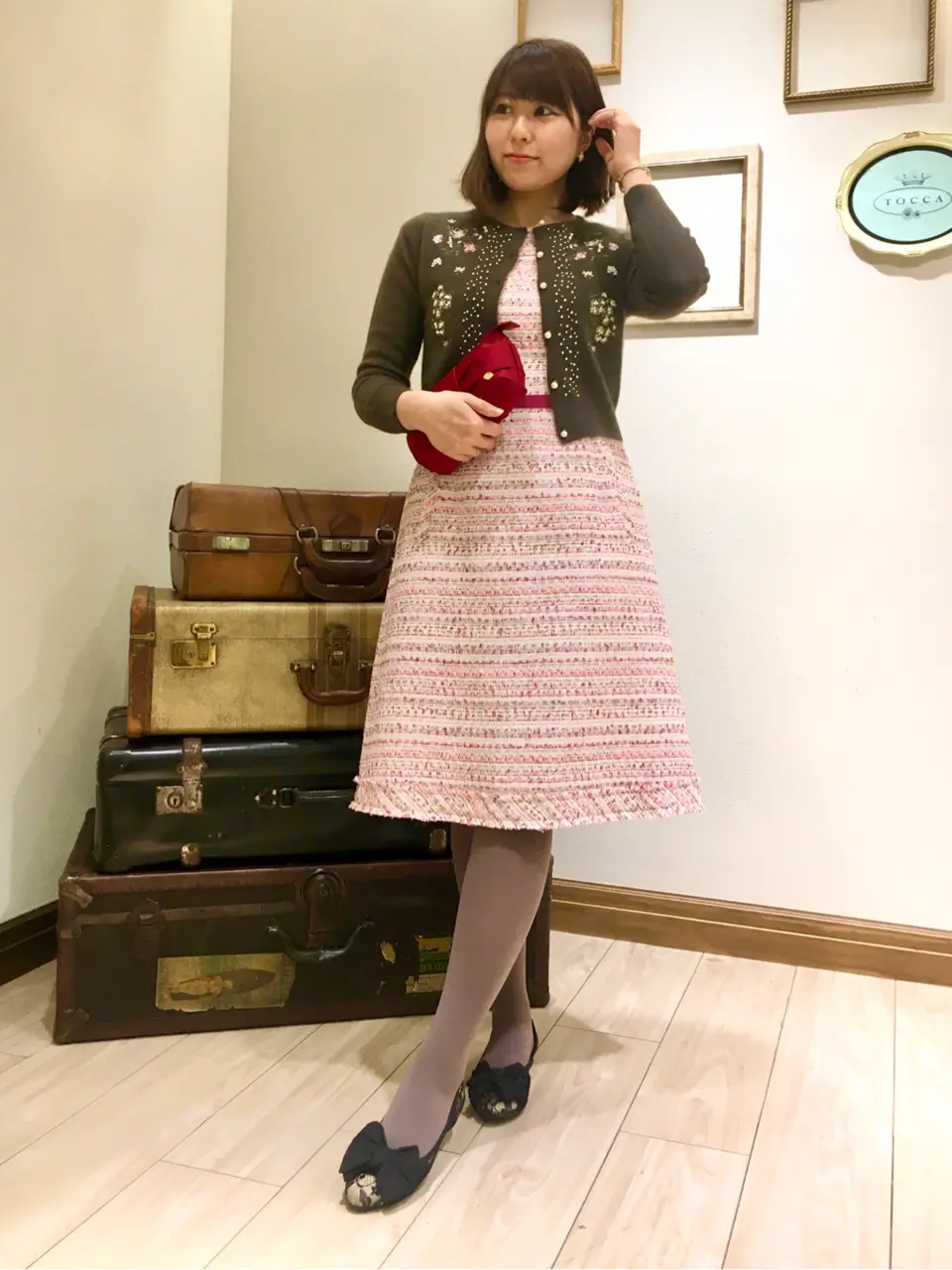  スタッフ ｍ コーディネート画像