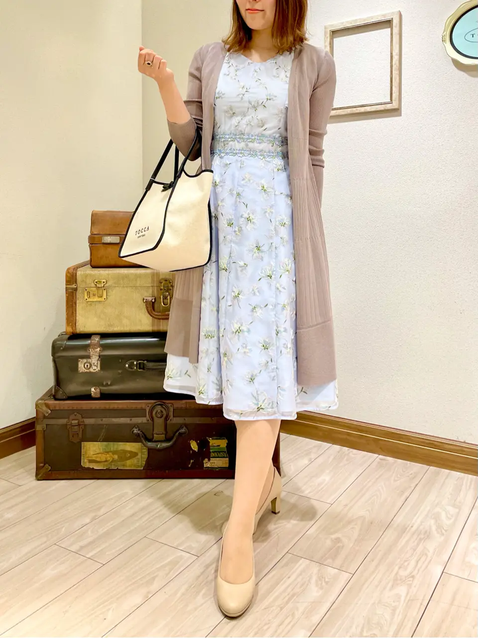  スタッフ ｍ コーディネート画像