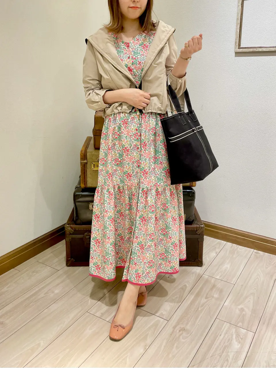  スタッフ ｍ コーディネート画像