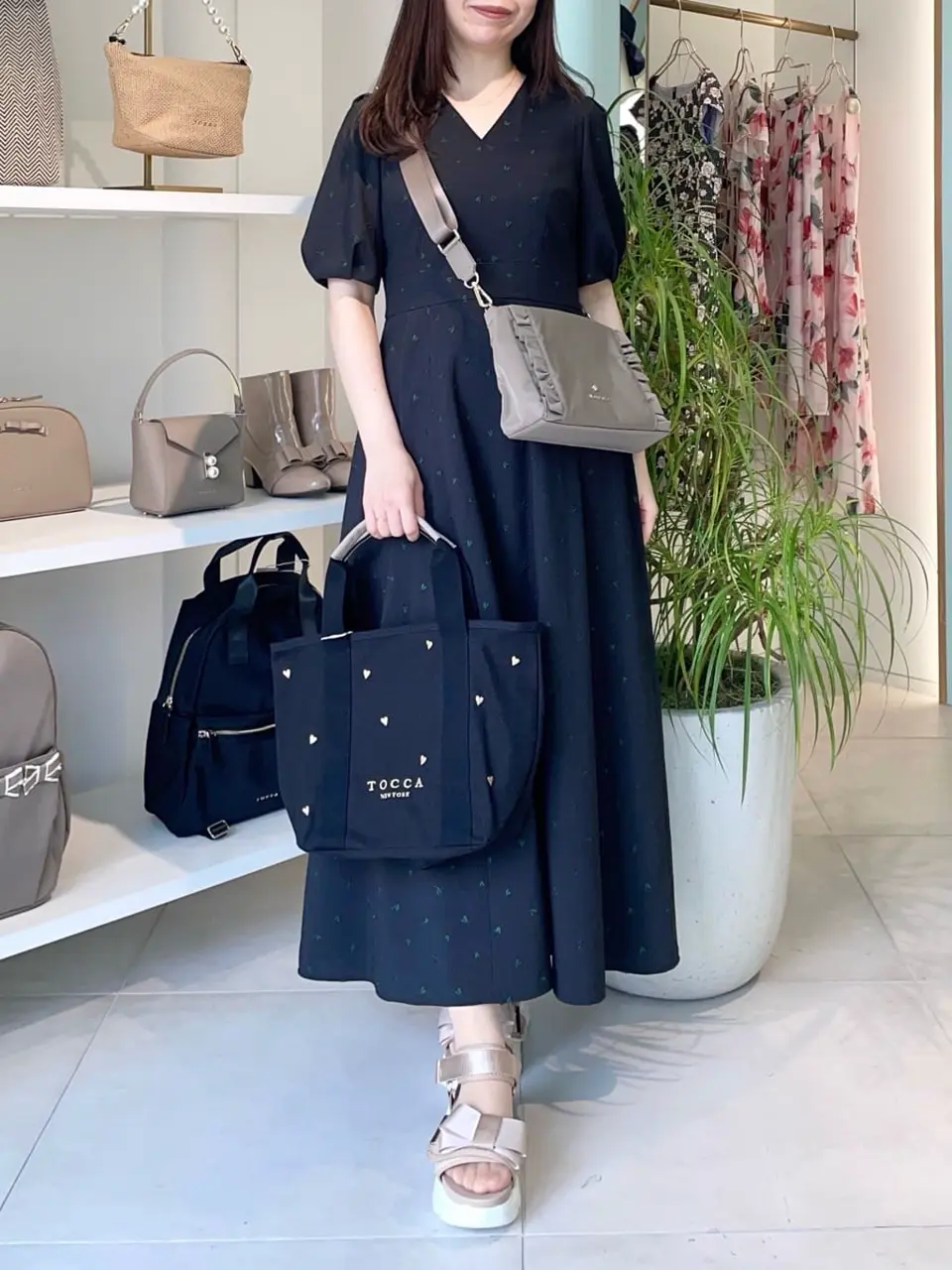 TOCCA スタッフT コーディネート画像