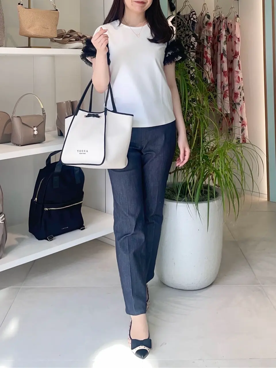 TOCCA スタッフT コーディネート画像