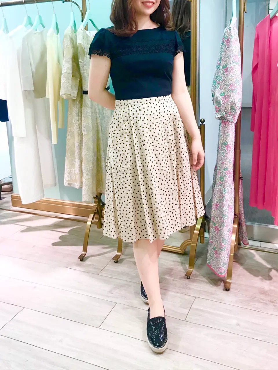 TOCCA スタッフT コーディネート画像