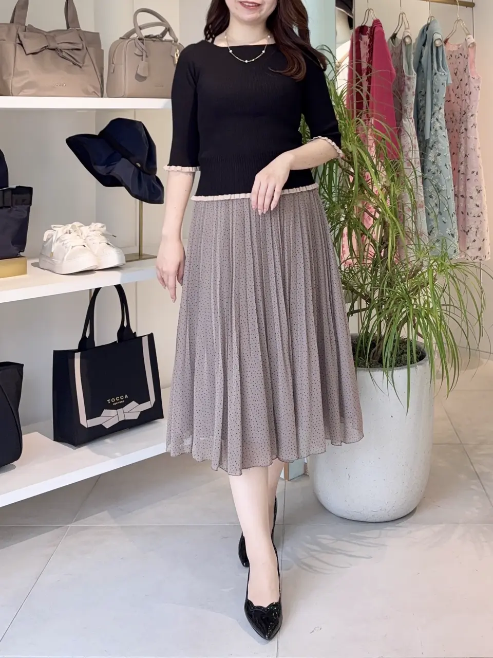 TOCCA スタッフT コーディネート画像