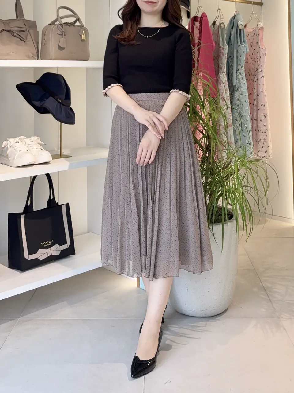 TOCCA スタッフT コーディネート画像