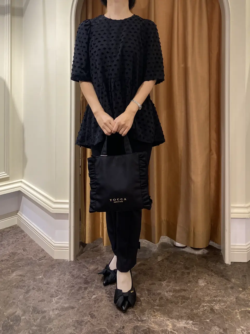 TOCCA MARIA ショートダウンコート 黒 楽天市場】MARIA ショートダウンコート／トッカ（TOCCA