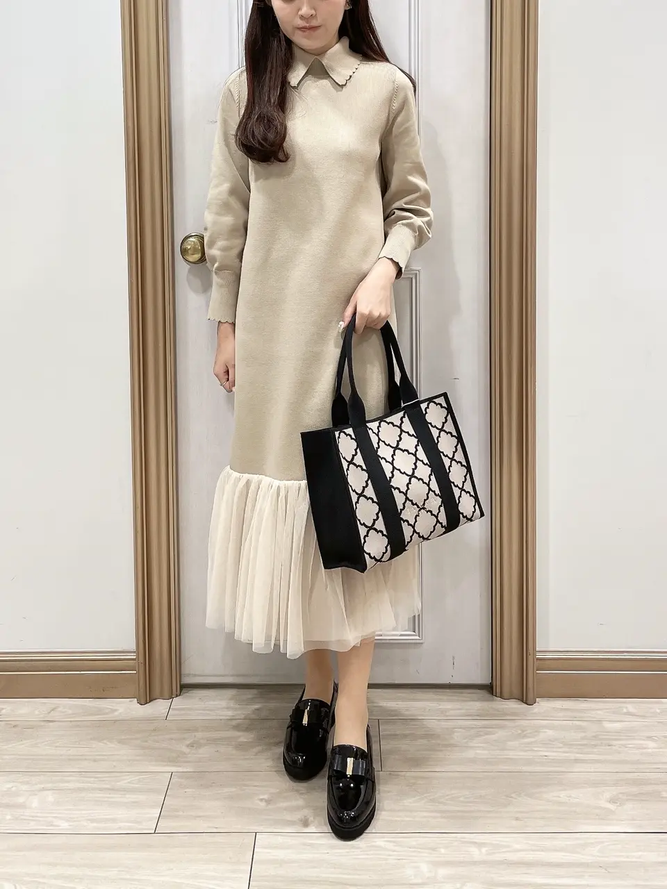  スタッフY コーディネート画像