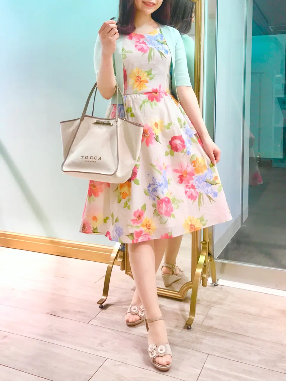 TOCCA スタッフT コーディネート画像