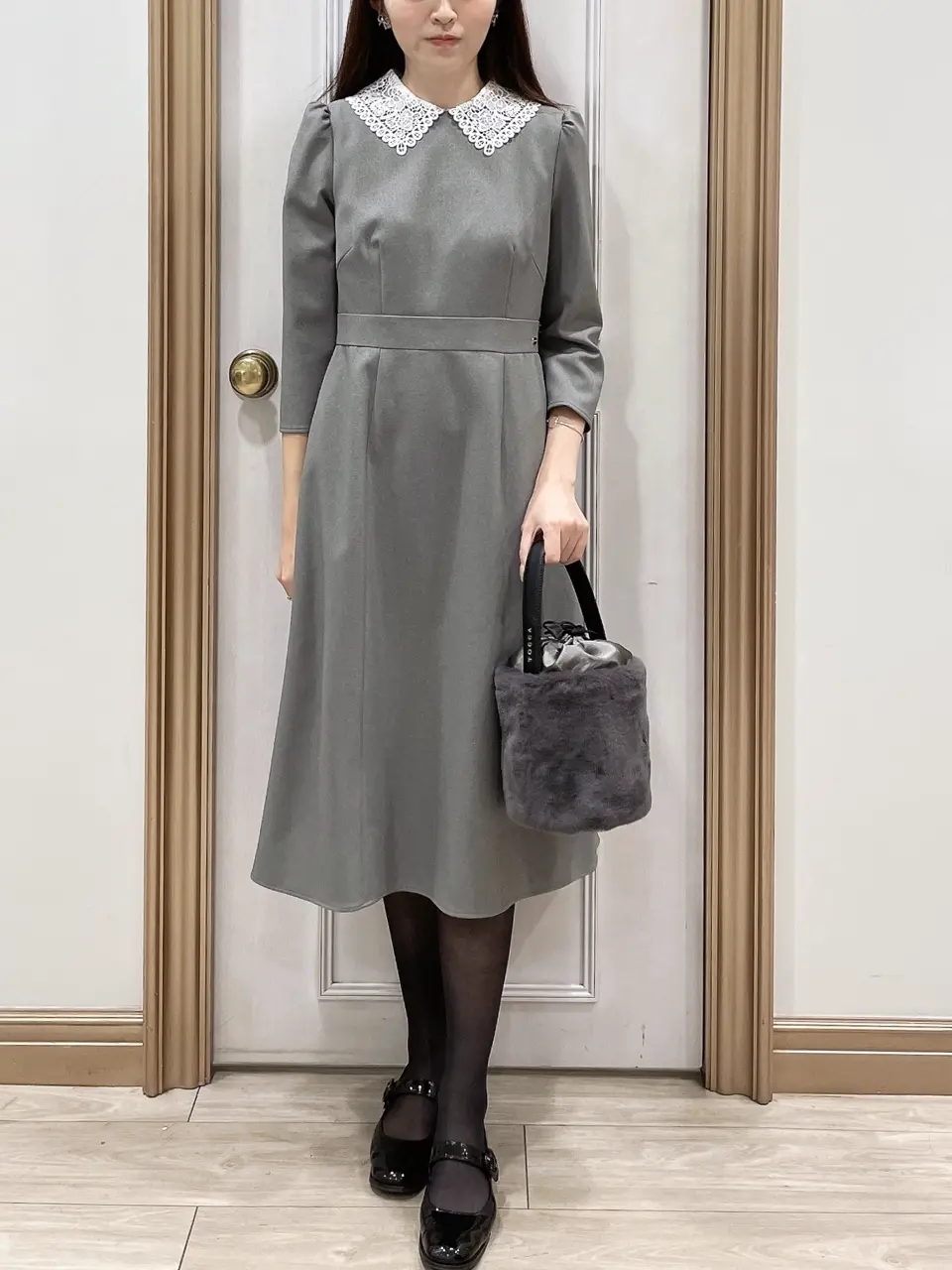  スタッフY コーディネート画像