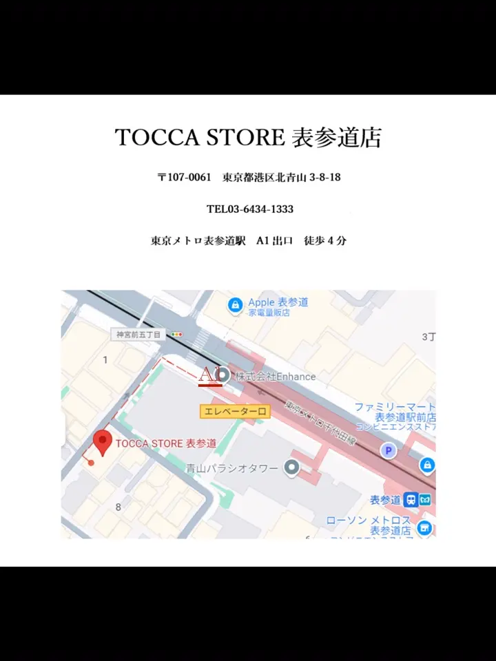 TOCCA スタッフ ｍ コーディネート画像