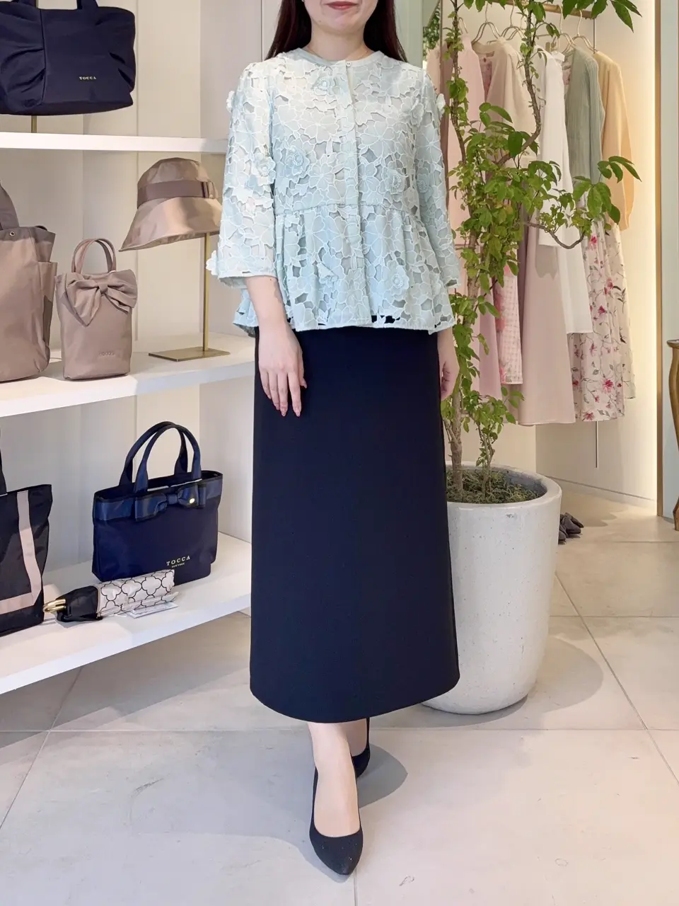 TOCCA スタッフT コーディネート画像