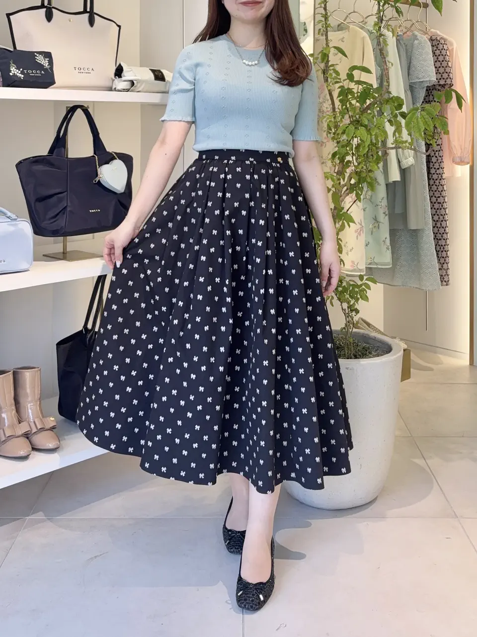 TOCCA スタッフT コーディネート画像