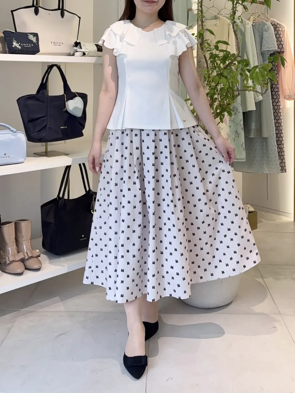 TOCCA スタッフT コーディネート画像