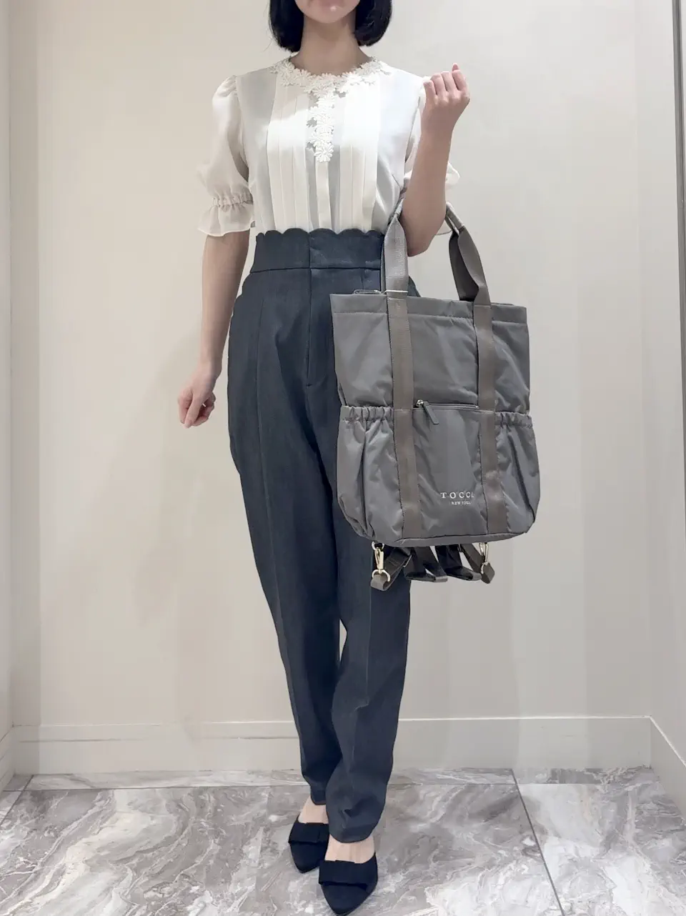  スタッフM コーディネート画像