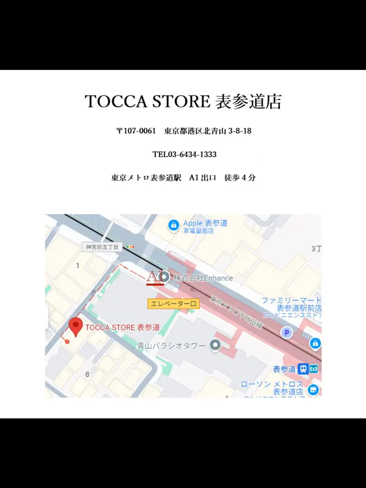 TOCCA スタッフ ｍ コーディネート画像
