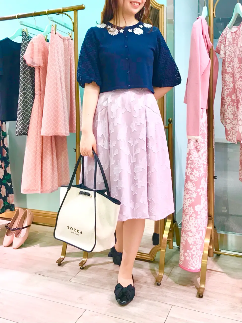 TOCCA スタッフT コーディネート画像