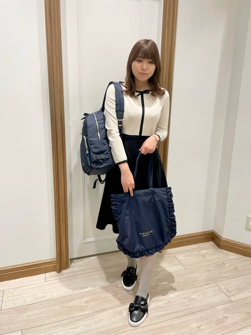  スタッフ ｍ コーディネート画像